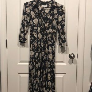 Zara Maxi Buttondown Dress